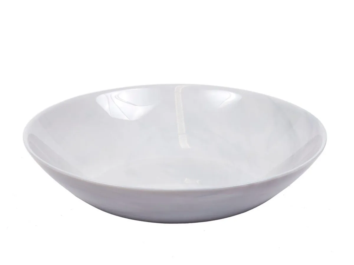 Assiette coupe creuse rond marbre gris verre opal Ø 20 cm Diwali - LUMINARC Hot