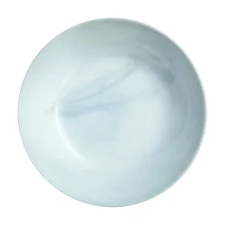 Assiette coupe creuse rond marbre gris verre opal Ø 20 cm Diwali - LUMINARC Hot