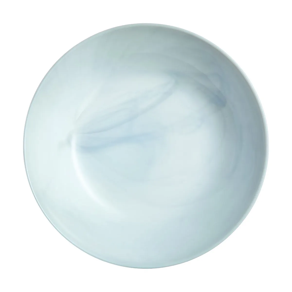 Assiette coupe creuse rond marbre gris verre opal Ø 20 cm Diwali - LUMINARC Hot