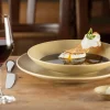 Assiette coupe creuse rond marron porcelaine vitrifiée Ø 7,4 cm Genesis - RAK