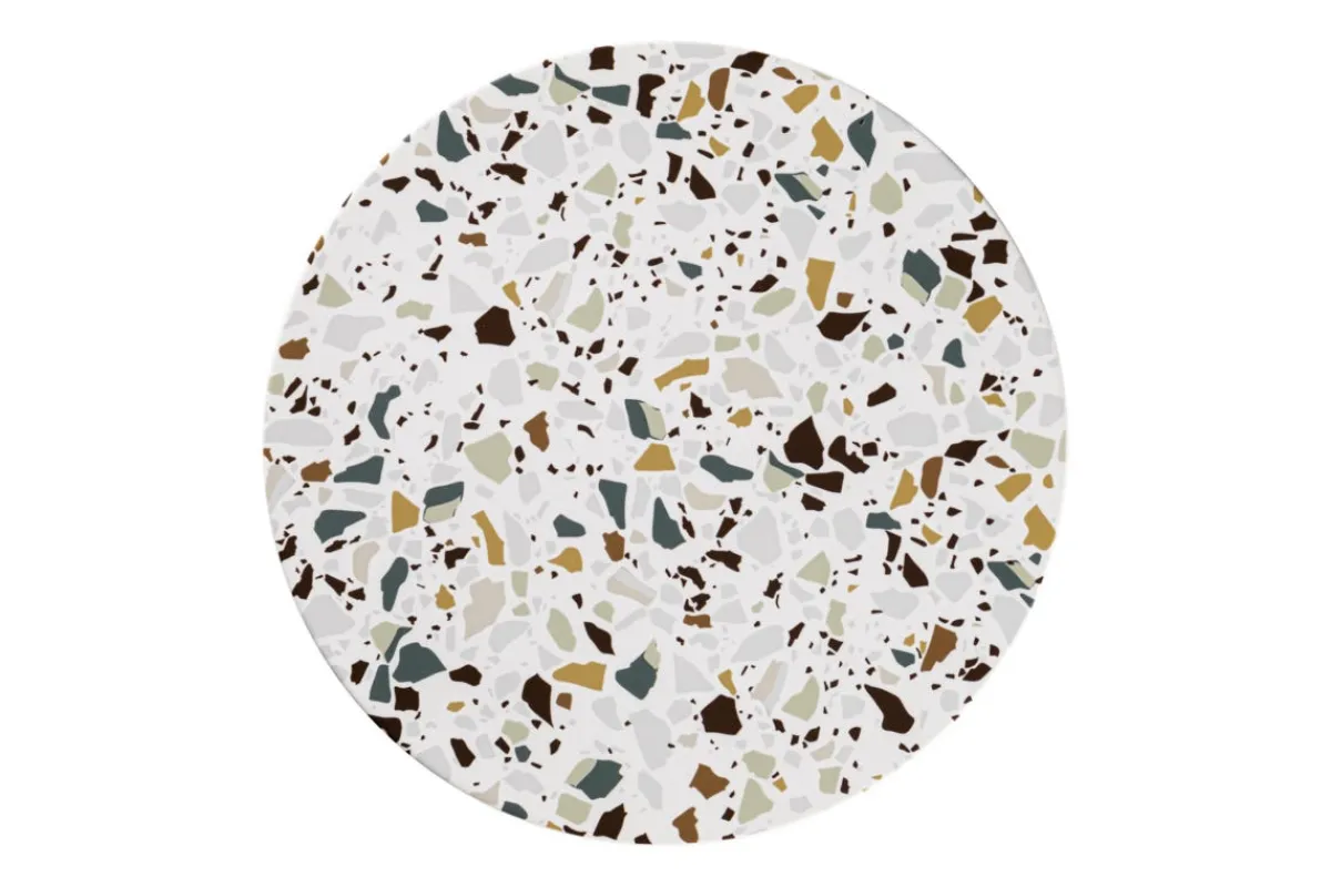 Assiette coupe creuse rond multicolore porcelaine Ø 20,5 cm Kerrazzo - RAK Sale