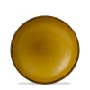 DUDSON Assiette coupe creuse rond Mustard porcelaine vitrifiée Ø 24,8 cm Harvest Sale