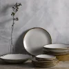 Assiette coupe creuse rond Natural porcelaine vitrifiée Ø 24,8 cm Harvest - DUDSON Hot