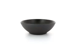 REVOL Assiette coupe creuse rond noir porcelaine culinaire Ø 19 cm Equinoxe Online