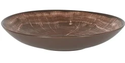 RAK Assiette coupe creuse rond oak porcelaine vitrifiée Ø 25,9 cm Woodart New