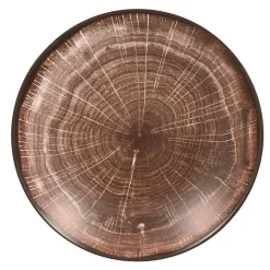 RAK Assiette coupe creuse rond oak porcelaine vitrifiée Ø 22,2 cm Woodart New