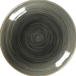 RAK Assiette coupe creuse rond Peridot porcelaine vitrifiée Ø 26 cm stone Spot Clearance