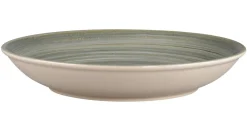 RAK Assiette coupe creuse rond Peridot porcelaine vitrifiée Ø 29,8 cm stone Spot