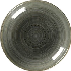 RAK Assiette coupe creuse rond Peridot porcelaine vitrifiée Ø 29,8 cm stone Spot