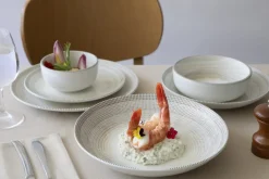 Assiette coupe creuse rond porcelaine Ø 26 cm Cancun - ACCOLADE Clearance