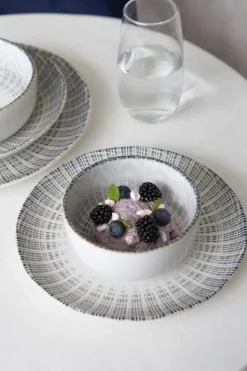 Assiette coupe creuse rond porcelaine Ø 23 cm Granada - ACCOLADE Hot