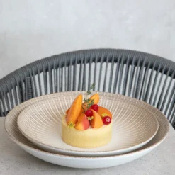 Assiette coupe creuse rond porcelaine Ø 26 cm Palma - ACCOLADE