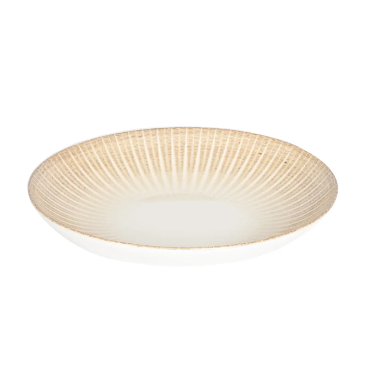 Assiette coupe creuse rond porcelaine Ø 23 cm Palma - ACCOLADE