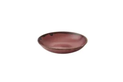 Assiette coupe creuse rond prune porcelaine vitrifiée Ø 24,8 cm Harvest - DUDSON Hot