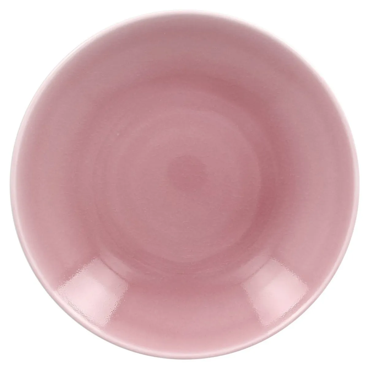 RAK Assiette coupe creuse rond rose porcelaine vitrifiée Ø 22,2 cm Vintage Clearance