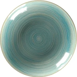 RAK Assiette coupe creuse rond Saphire porcelaine vitrifiée Ø 27,8 cm stone Spot Hot