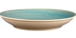 RAK Assiette coupe creuse rond Saphire porcelaine vitrifiée Ø 27,8 cm stone Spot Hot