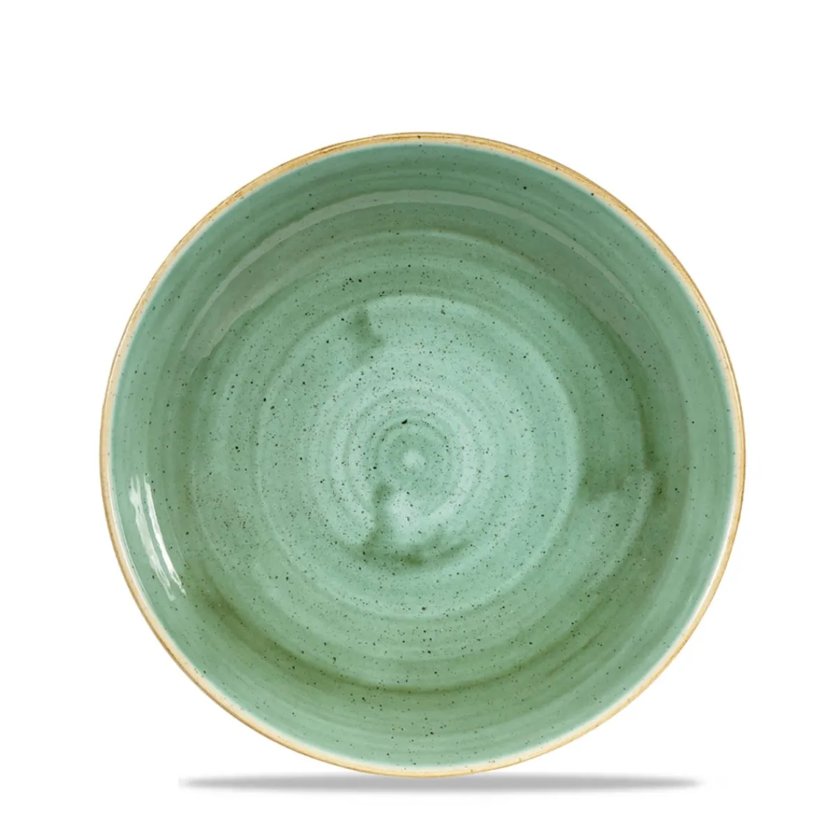 Assiette coupe creuse rond Samphire porcelaine vitrifiée Ø 24,8 cm Stonecast Samphire - CHURCHILL Outlet