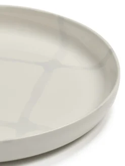 SERAX Assiette coupe creuse rond Salt porcelaine Ø 25 cm Zuma Discount