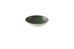 CHURCHILL Assiette coupe creuse rond Sorrel Green porcelaine vitrifiée Ø 18,2 cm Stonecast Sorrel Best