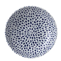 Assiette coupe creuse rond terracotta porcelaine vitrifiée Ø 24,8 cm Terrazzo - DUDSON Online