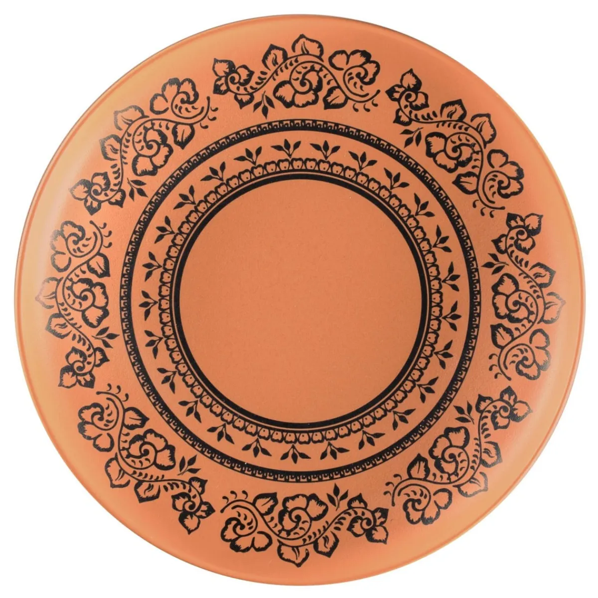 RAK Assiette coupe creuse rond Tero Décor Alexandria porcelaine Ø 20,5 cm Earth Discount