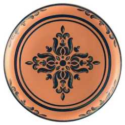 RAK Assiette coupe creuse rond Tero Décor Ostia porcelaine Ø 23,4 cm Earth Best