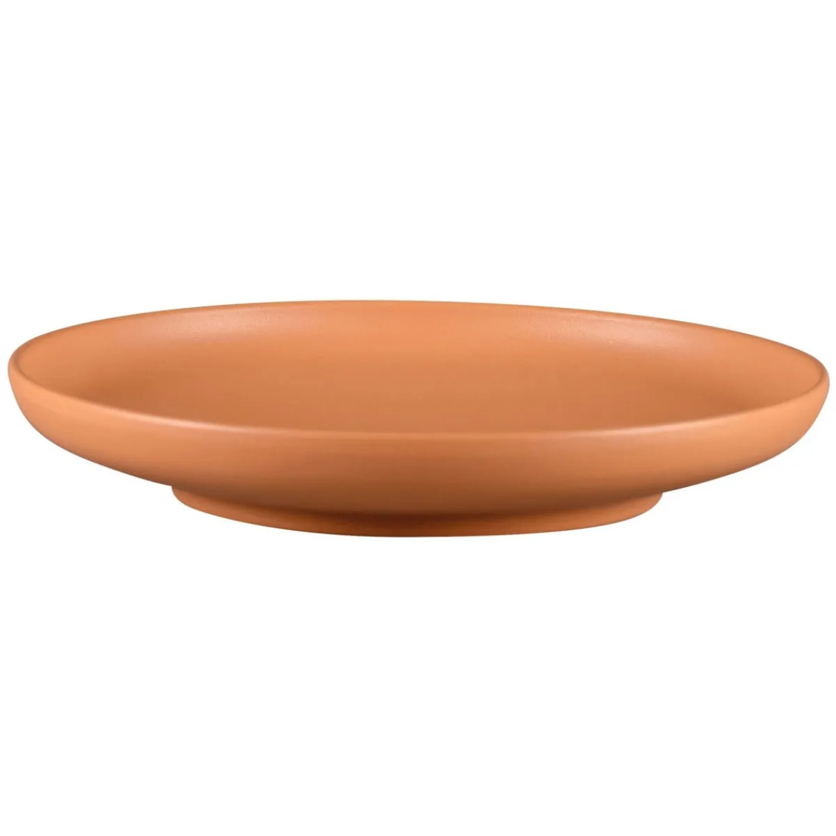 RAK Assiette coupe creuse rond Tero Décor Prima porcelaine Ø 23,4 cm Earth Clearance