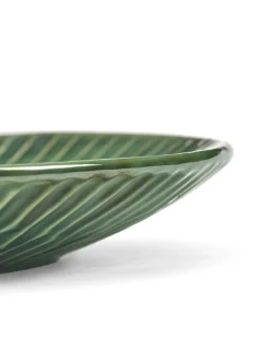 SERAX Assiette coupe creuse rond vert grès émaillé Ø 27 cm 27 cm Verde Lanza Hot