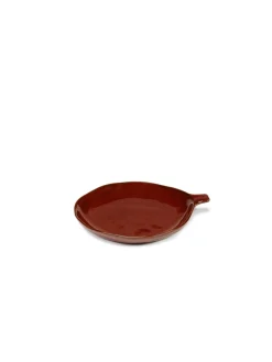 Assiette coupe creuse rond Venetian red grès émaillé 20x17 cm La Mère - SERAX Hot