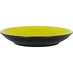 RAK Assiette coupe creuse rond vert porcelaine vitrifiée Ø 27,8 cm Fire New