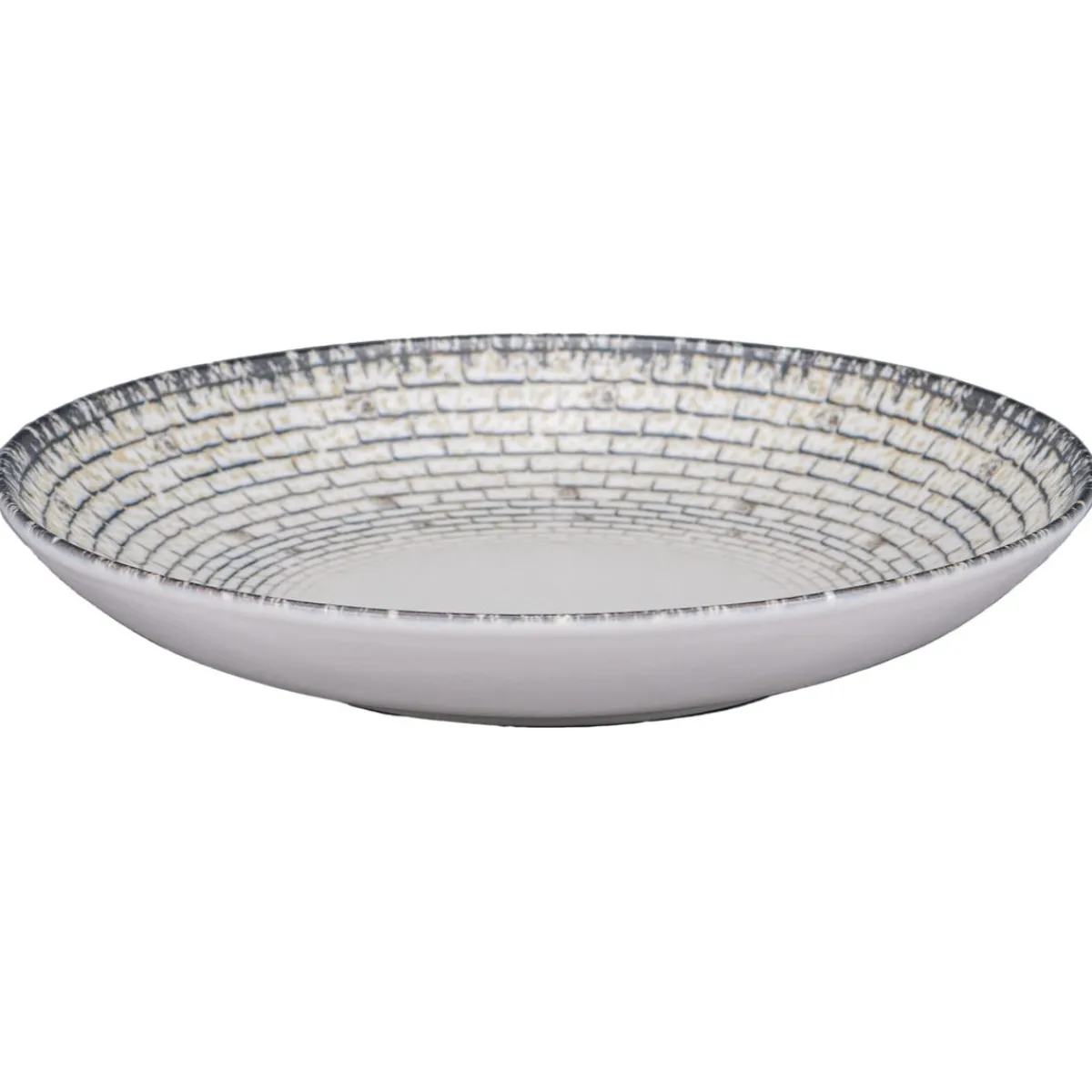 RAK Assiette coupe creuse rond Weave porcelaine Ø 22,4 cm Digi Discount