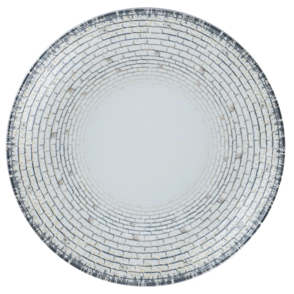 RAK Assiette coupe creuse rond Weave porcelaine Ø 22,4 cm Digi Discount