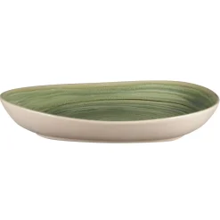 RAK Assiette coupe creuse triangulaire Emerald porcelaine vitrifiée 27,8x22,7 cm stone Spot Best