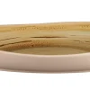 RAK Assiette coupe creuse triangulaire Garnet porcelaine vitrifiée 27,8x22,7 cm stone Spot New