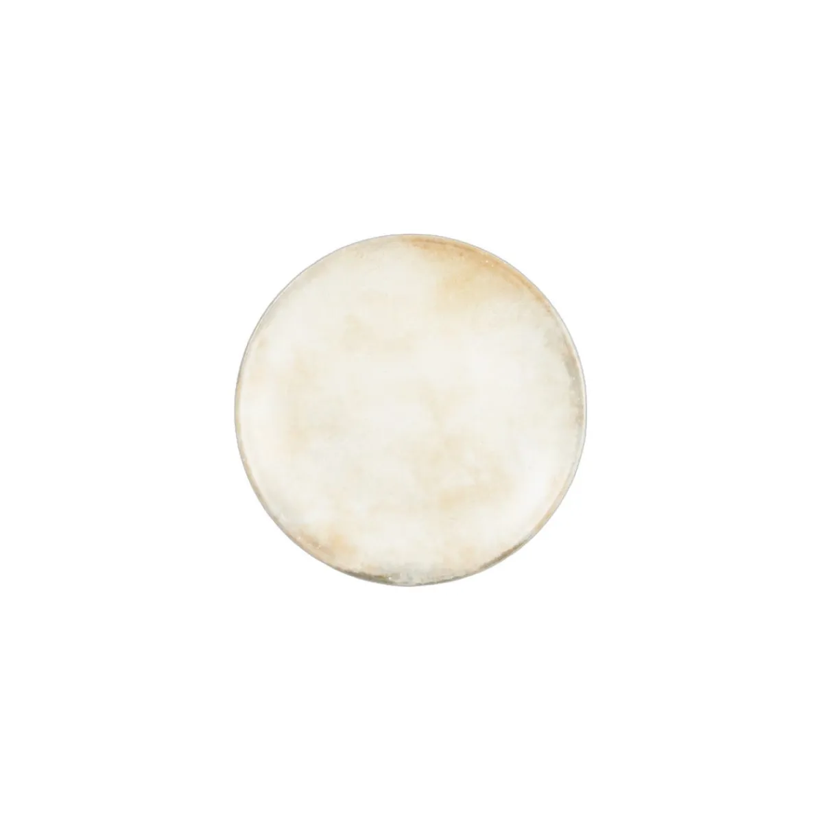 ACCOLADE Assiette coupe plate beige grès émaillé Ø 21 cm Sahara