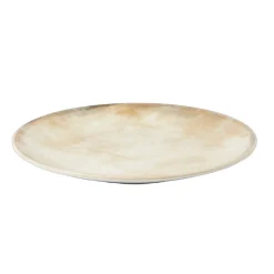 Assiette coupe plate beige grès émaillé Ø 27 cm Sahara - ACCOLADE Best
