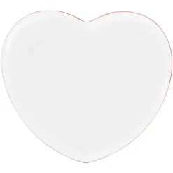 Assiette coupe plate blanc porcelaine 28x25 cm  Cliché - RAK New