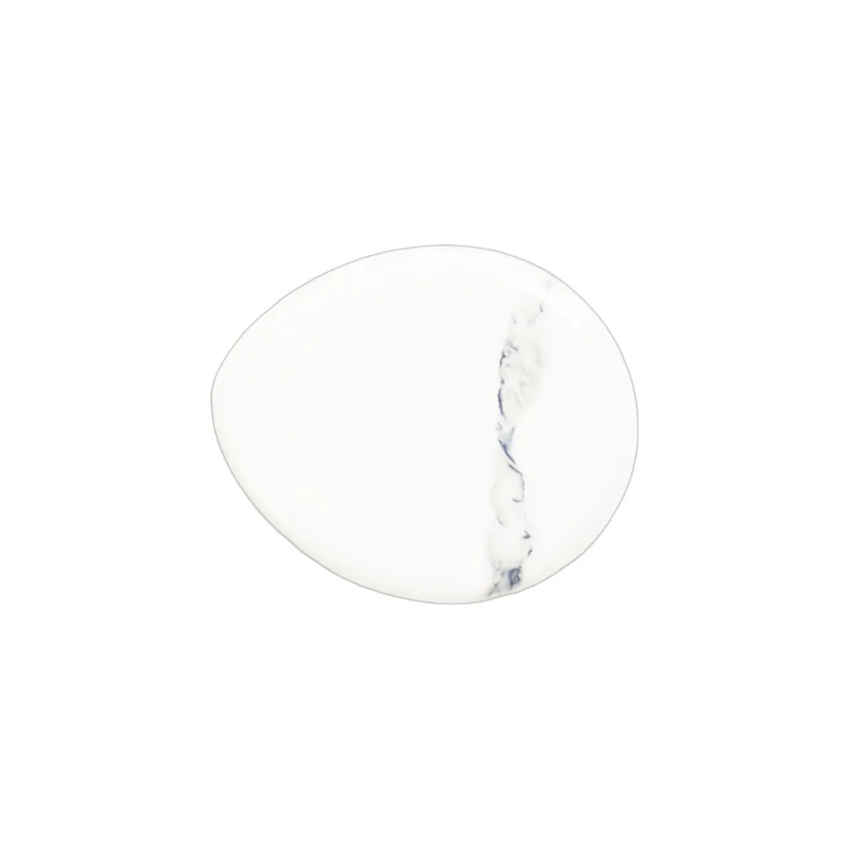 ACCOLADE Assiette coupe plate blanc porcelaine Ø 23 cm Silk Hot