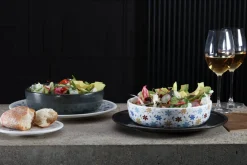 RAK Assiette coupe plate blanc porcelaine vitrifiée Ø 31,7 cm stone Ease Décor Summer Clearance