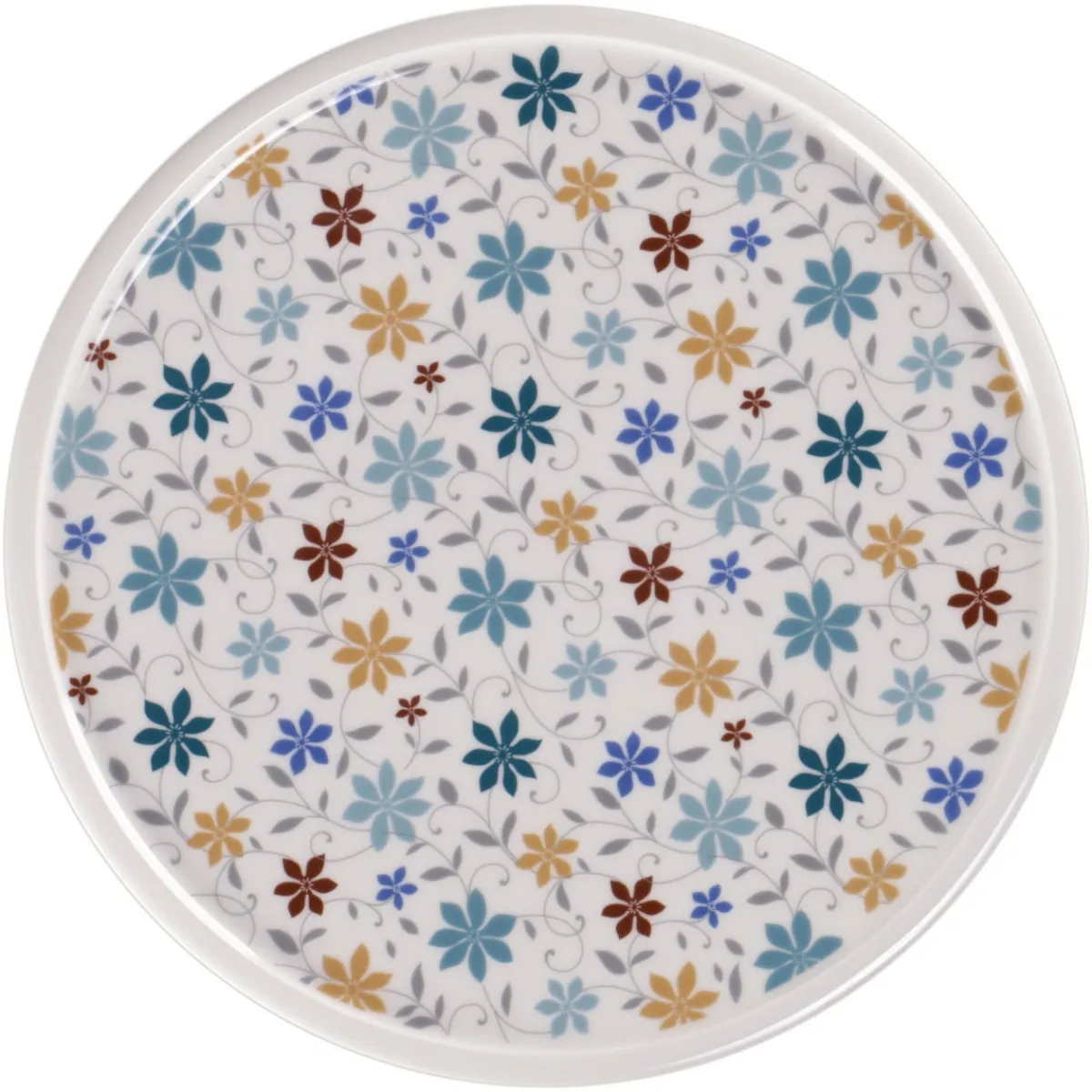 RAK Assiette coupe plate blanc porcelaine vitrifiée Ø 31,7 cm stone Ease Décor Summer Clearance