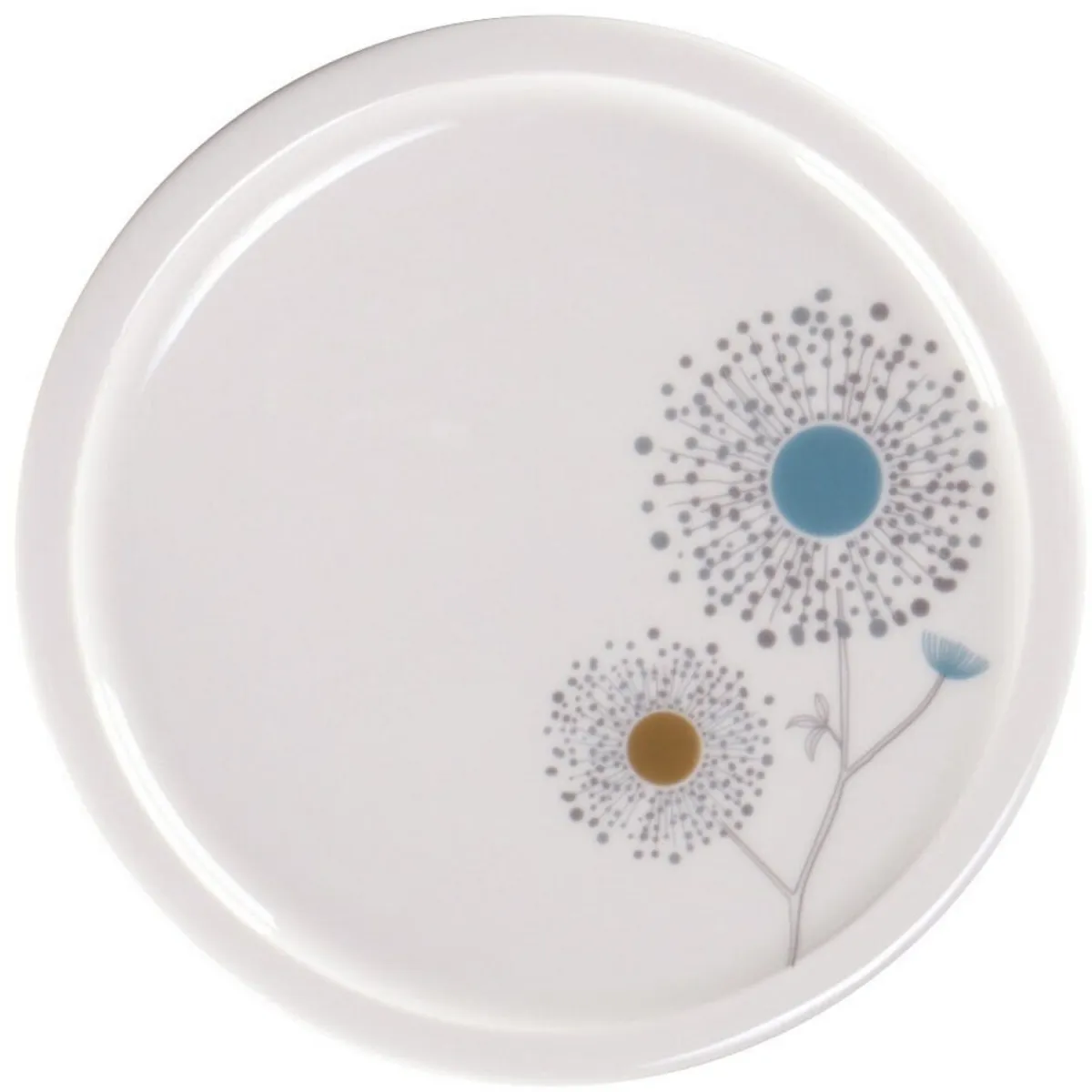 RAK Assiette coupe plate blanc porcelaine vitrifiée Ø 16,2 cm stone Ease Décor Spring Online
