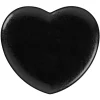 Assiette coupe plate noir porcelaine 28x25 cm  Cliché - RAK Clearance