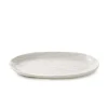 Assiette coupe plate ovale Blanc albâtre porcelaine culinaire 24,5x13,5 cm Yli - REVOL Hot