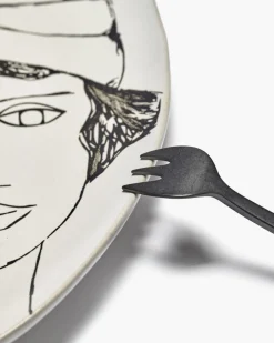 Assiette coupe plate ovale écru grès émaillé Ø 27,5 cm La Mère - SERAX Best