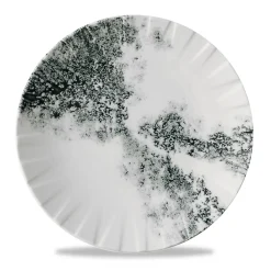Assiette coupe plate porcelaine vitrifiée Ø 21 cm Smoke - CHURCHILL Best