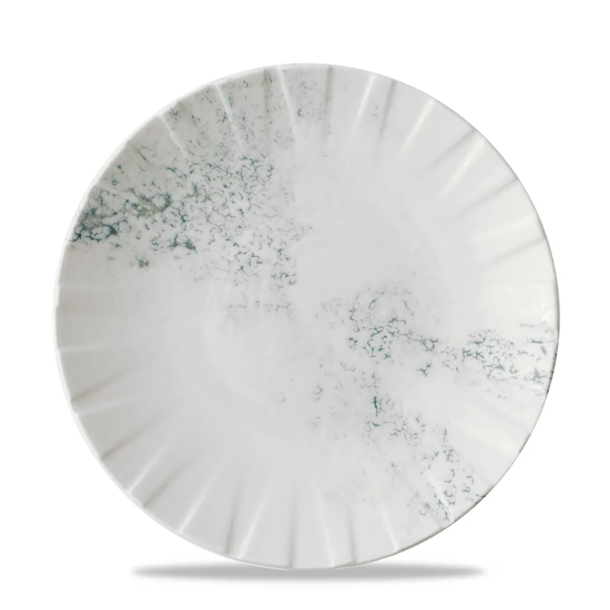 Assiette coupe plate porcelaine vitrifiée Ø 27 cm Smoke - CHURCHILL Online