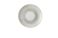 Assiette coupe plate rond Agate grey porcelaine vitrifiée Ø 26 cm Fusion - CHURCHILL Hot