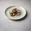 Assiette coupe plate rond Agate grey porcelaine vitrifiée Ø 28 cm Fusion - CHURCHILL New