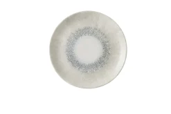 Assiette coupe plate rond Agate grey porcelaine vitrifiée Ø 28 cm Fusion - CHURCHILL New